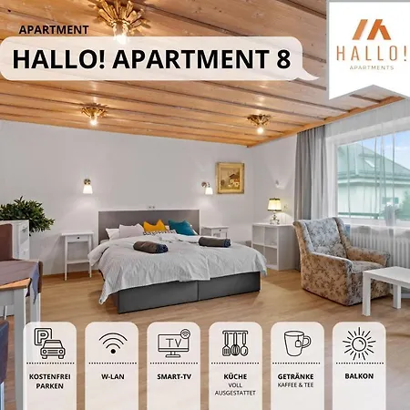 Apartment Hallo!-apartment 8: Cozy City Center With Sunny Balcony *